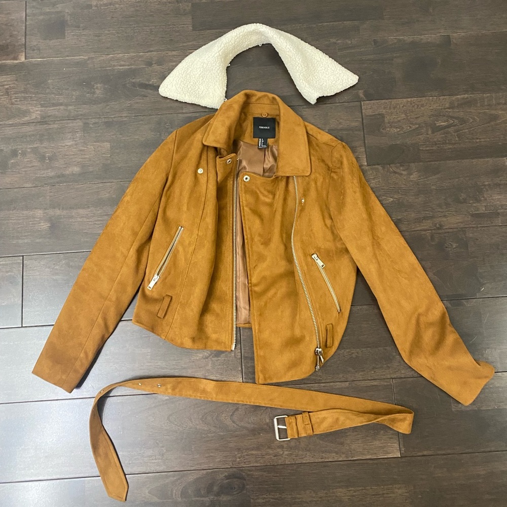 Forever 21 Suede Jacket